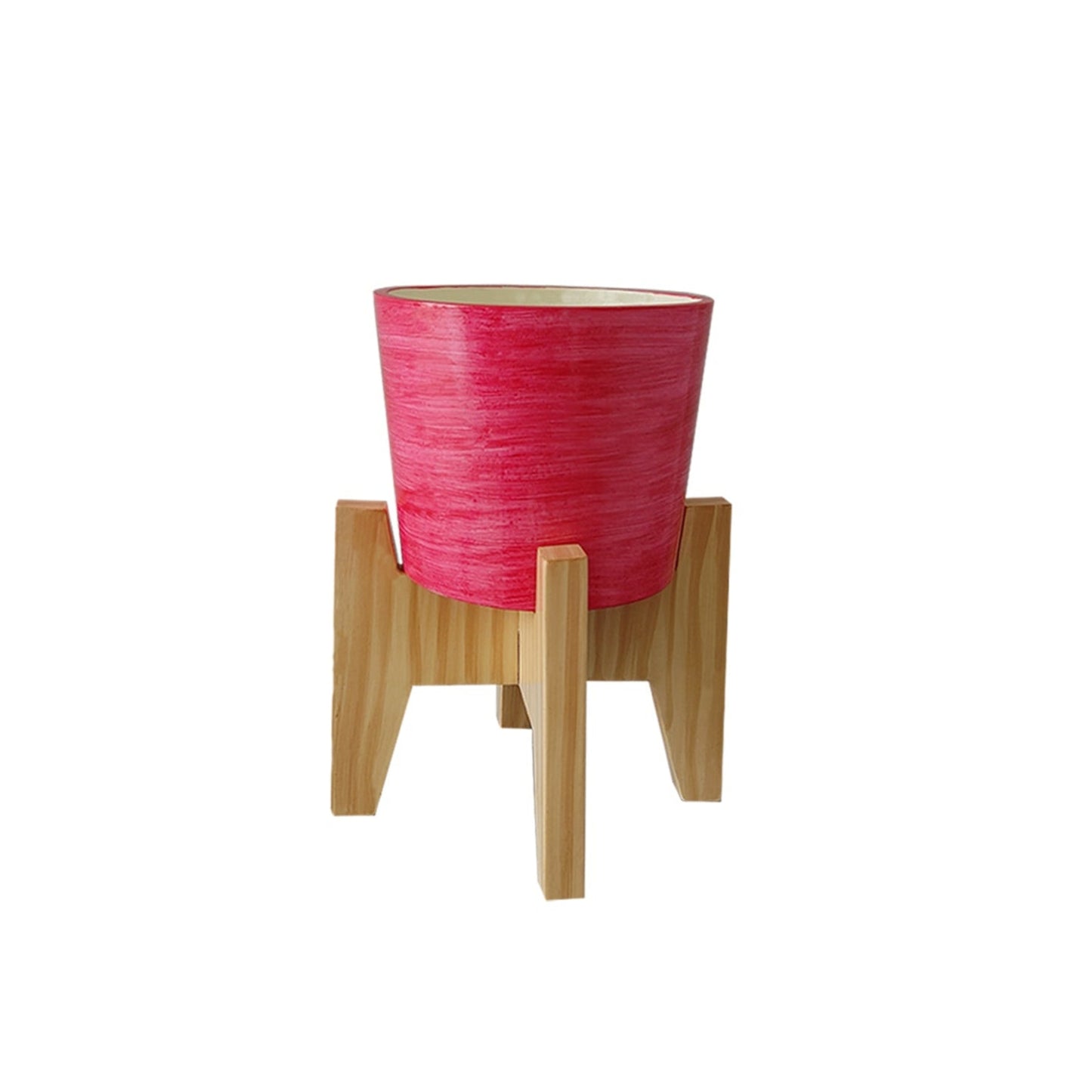 Eleva Round Circular Table Planter With Stand