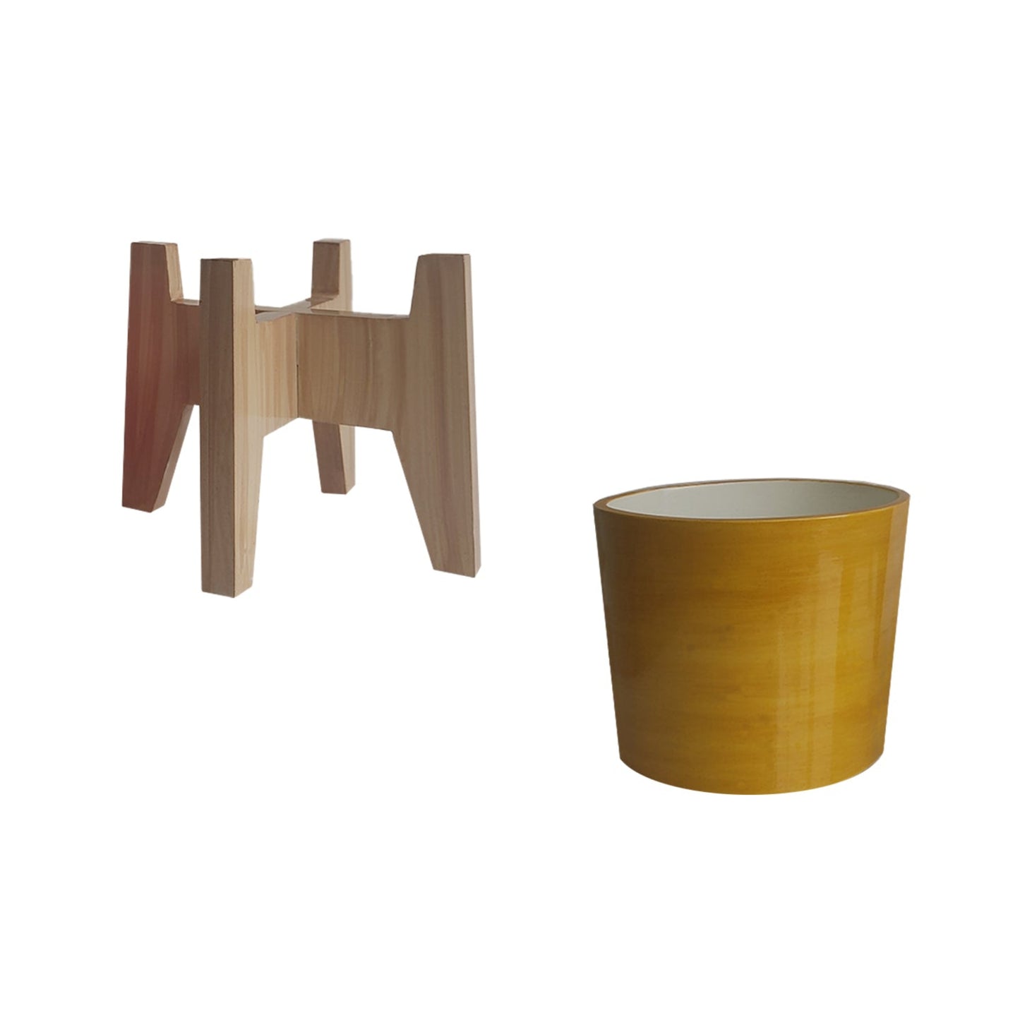 Eleva Round Circular Table Planter With Stand