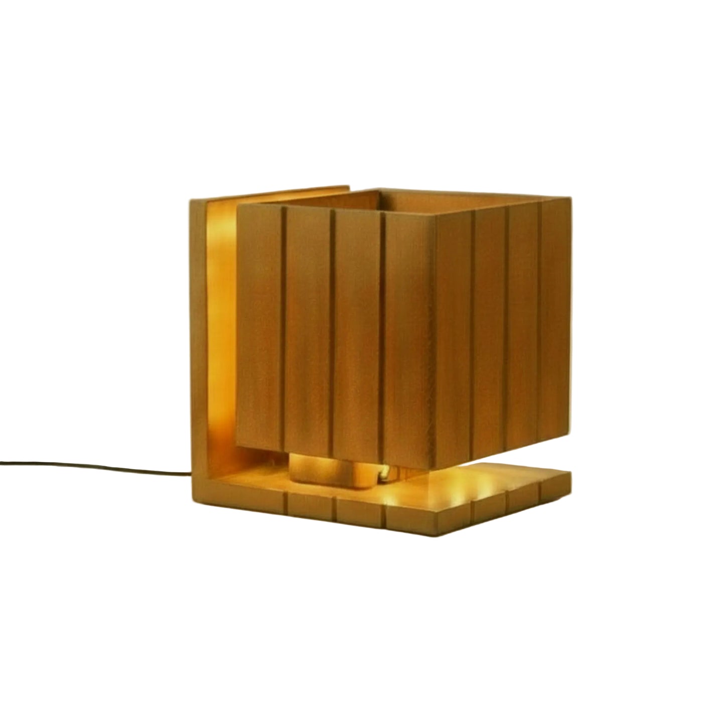 AuraCube Planter and LED Glow Lamp