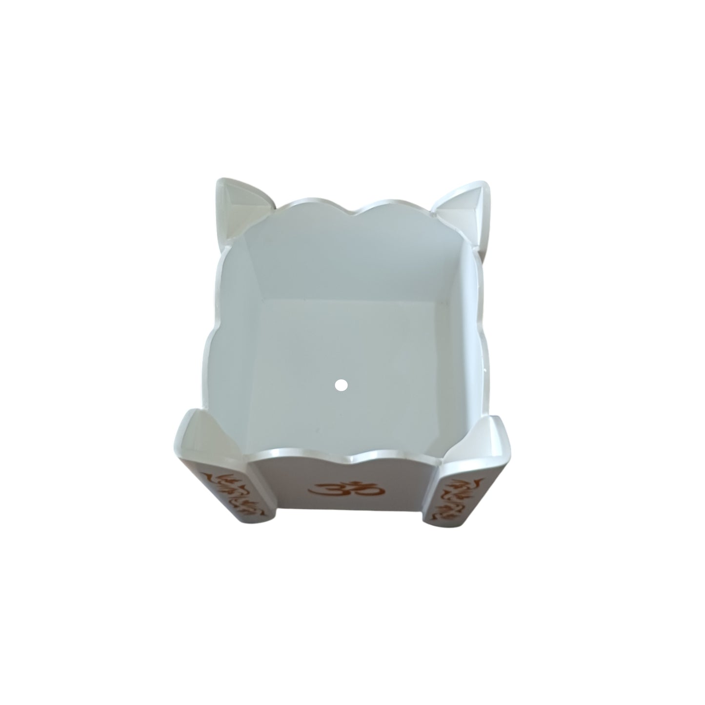 Handcrafted Traditional Tulsi Planter Pot With Floral Motif (D2)